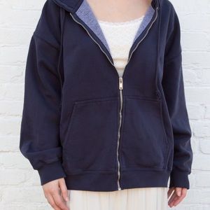 Navy blue hoodie